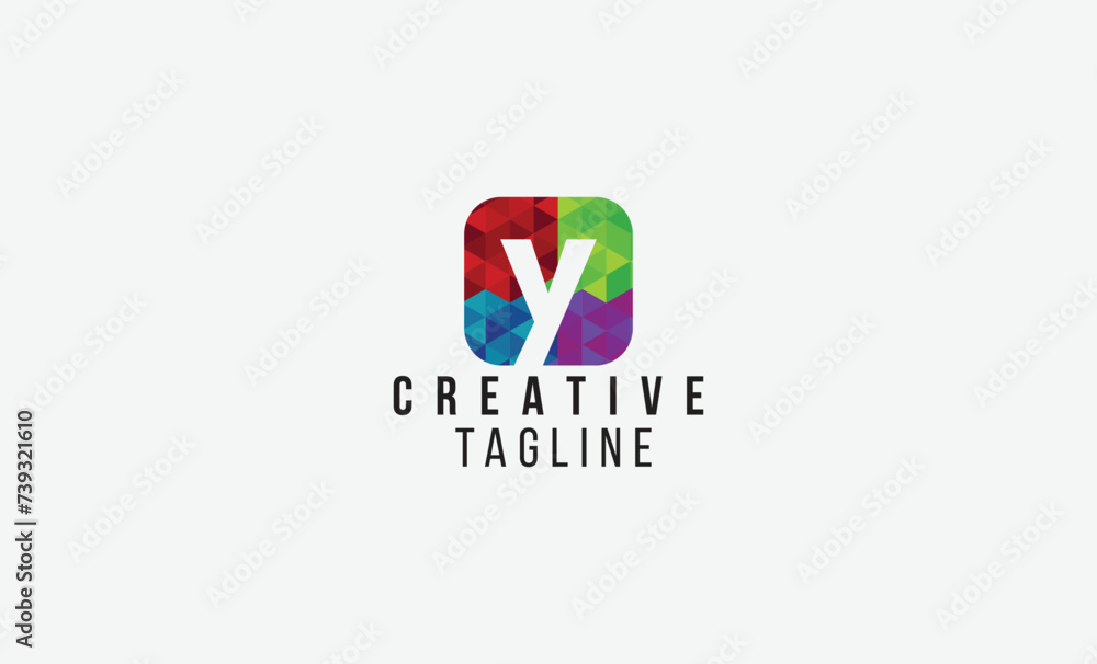 Y Letter Modern, unique, simple Abstract logo Y Letter Modern, unique, simple Abstract logo