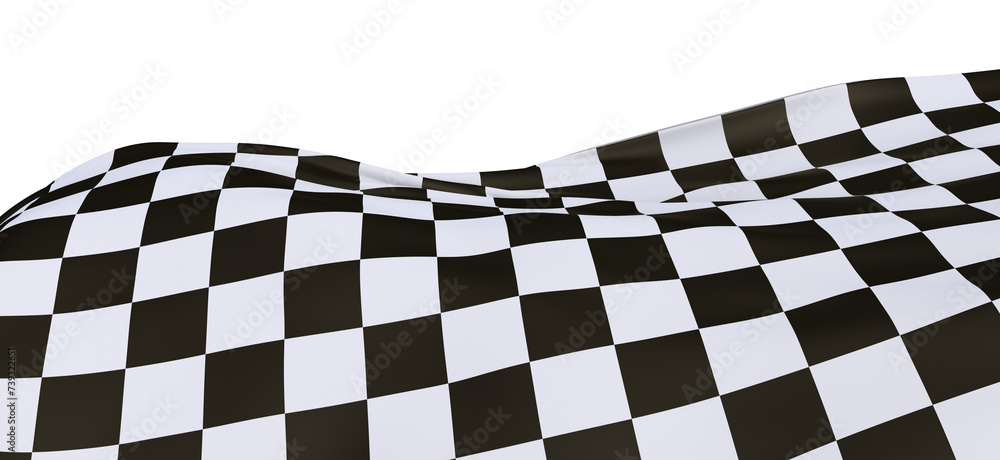 Obraz premium Checkered flag, race flag background
