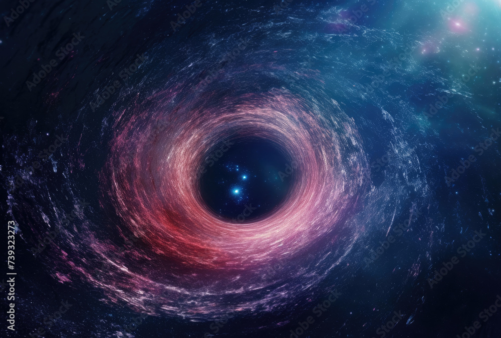 Black Hole in the Midst of a Star-Filled Space Black Hole in the Midst of a Star-Filled Space