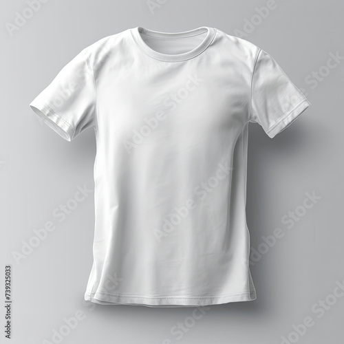 White T-Shirt Hanging on Wall