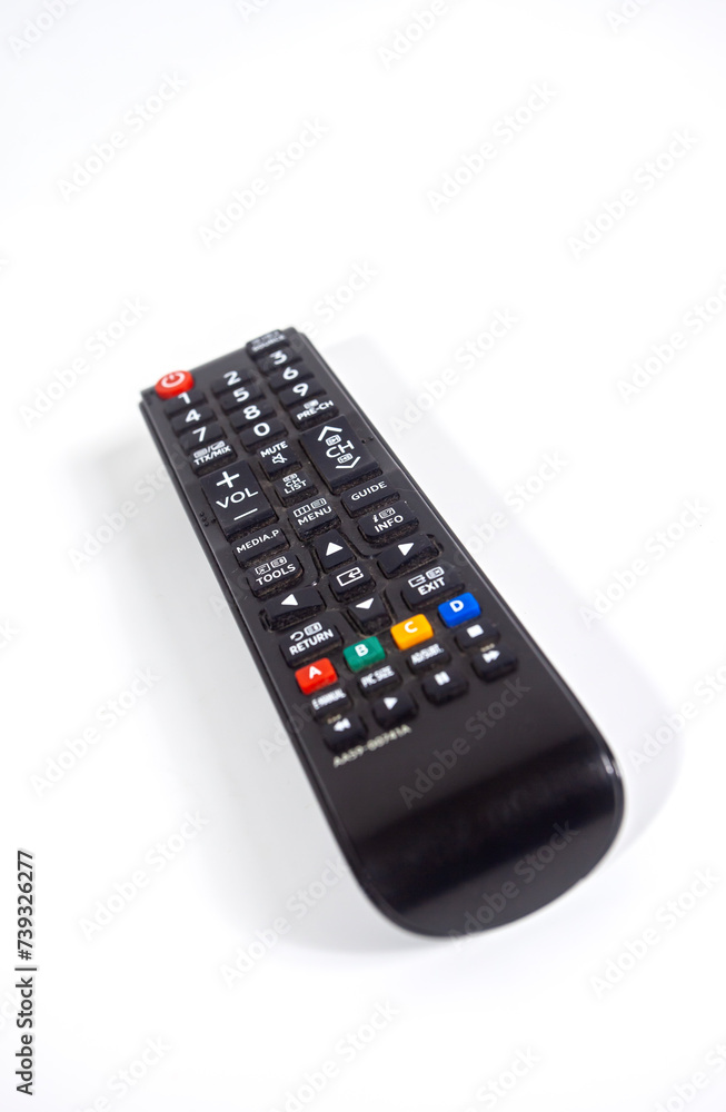 Remote control isolated on white background Remote control isolated on white background