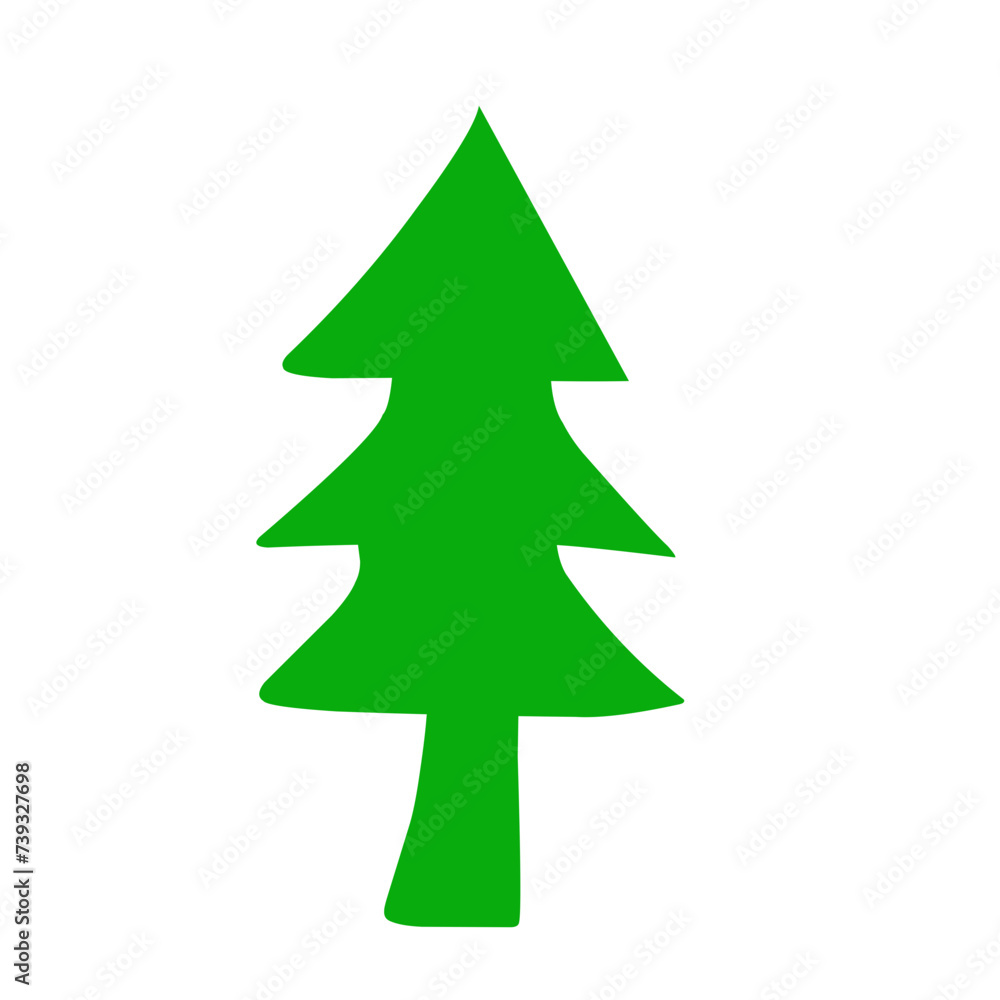 green pine tree illustratiom green pine tree illustratiom