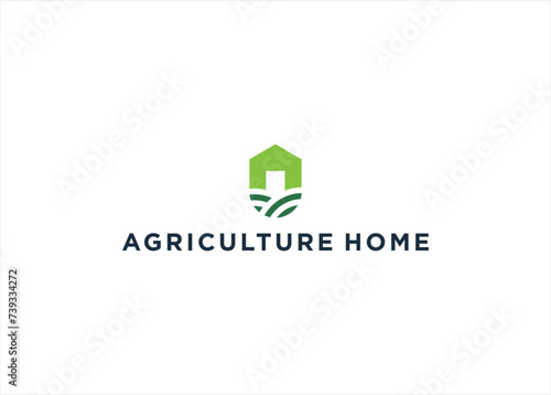 Agriculture Home Real Estate logo design inspiration
