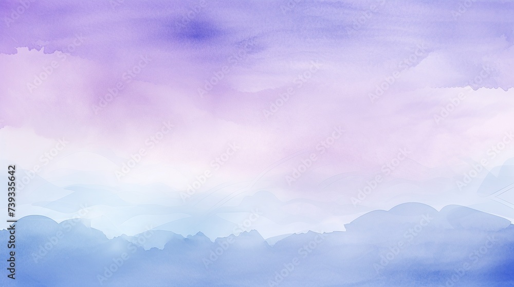 Watercolor Blue Purple Gradient Background. Watercolor Blue Purple Gradient Background.