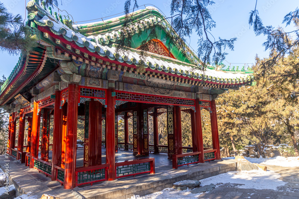 Fototapeta premium Summer Palace (Yiheyuan), Beijing, China.