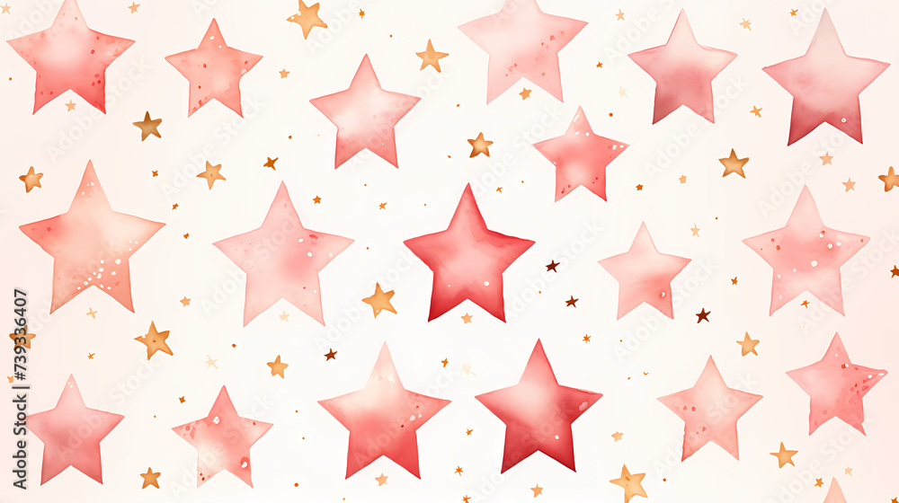 Vibrant star paper stickers collection Vibrant star paper stickers collection