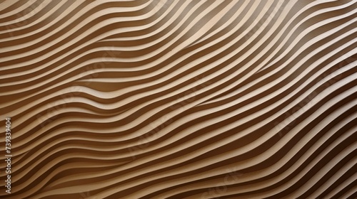 The wood carving wallpaper background forms a beautiful striped pattern.