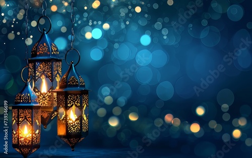 Fantasy style lantern for islamic ramadan celebration