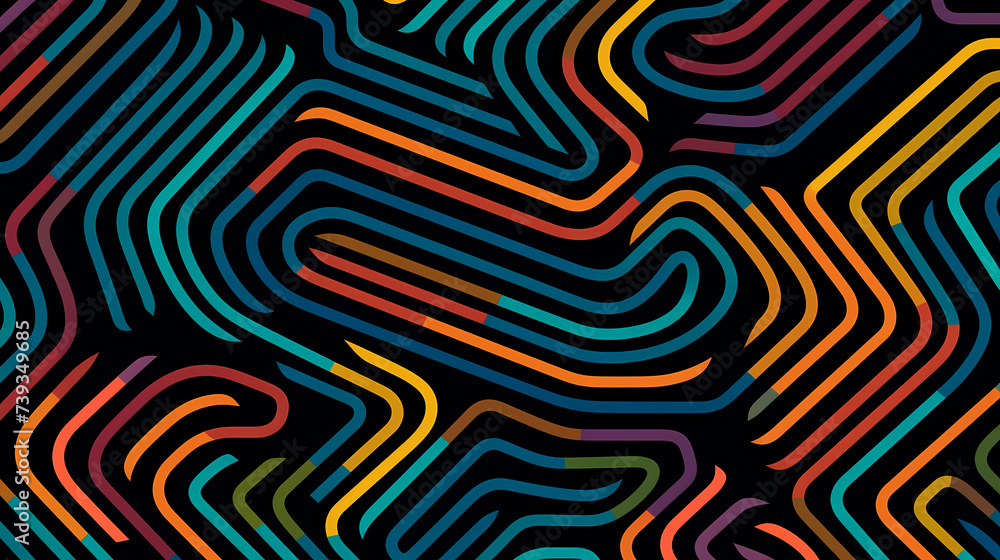 Abstract design background featuring maze pattern Abstract design background featuring maze pattern