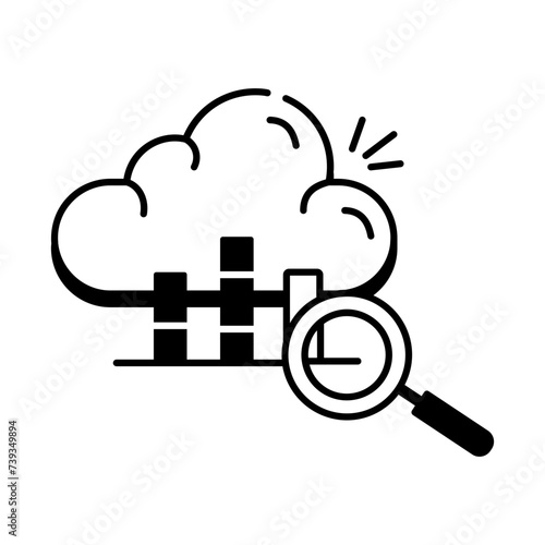  Network Technology Linear Icon