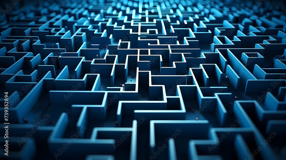 Abstract design background featuring maze pattern Abstract design background featuring maze pattern