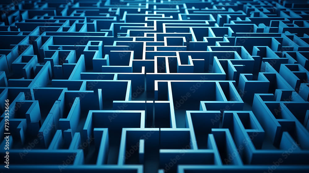 Abstract design background featuring maze pattern Abstract design background featuring maze pattern