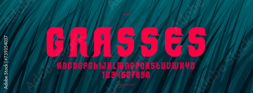 Modern luxury vector font, elegant display typeface in classic style best for logo and emblem creation, fashion typography classy and exclusive style, for titles and slogans.