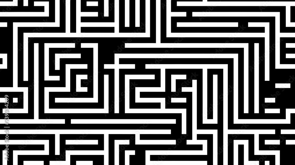 Abstract design background featuring maze pattern Abstract design background featuring maze pattern