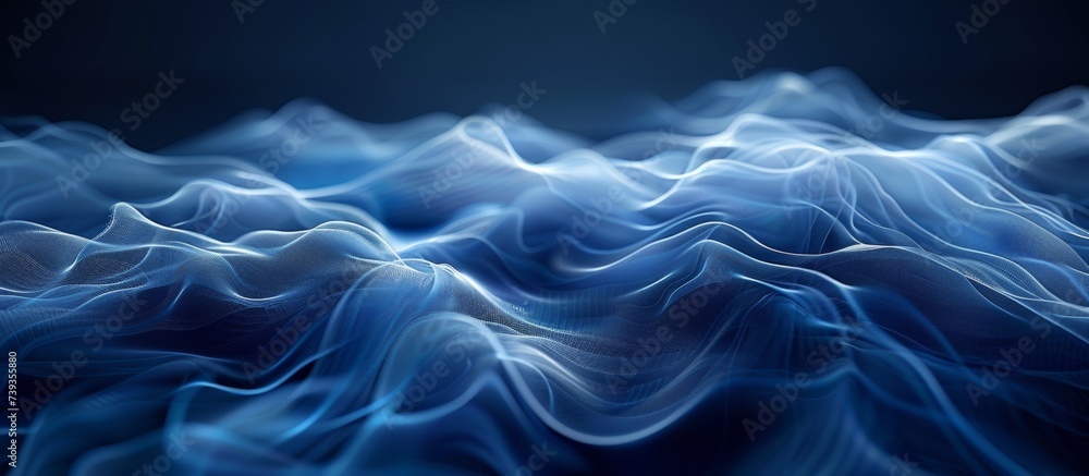 Obraz premium Abstract Colorful waves and Lines background for design and presentation 