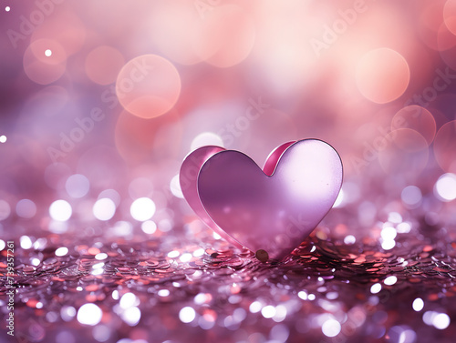 Valentine's day hearts background
