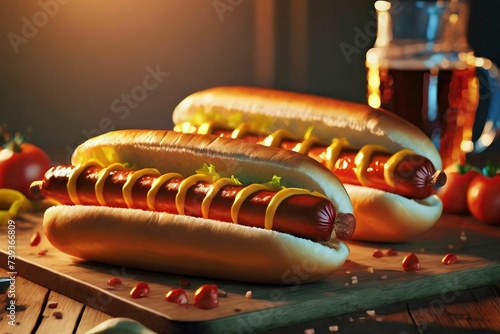 A super bowl hot dogs