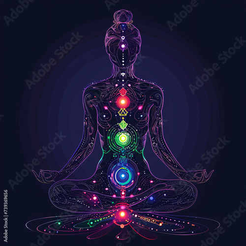 Ethereal Chakra Harmony: Spiritual Illumination