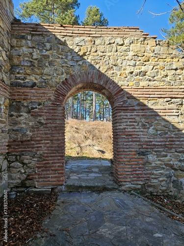 Byzantine Medieval Fortress in Bulgaria - Hisarlaka Fortress photo