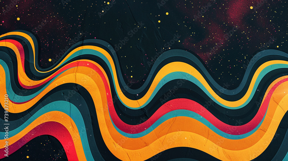 retro groovy background presentation design retro groovy background presentation design