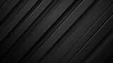 Jet black color with templates metal texture soft lines tech gradient abstract diagonal background