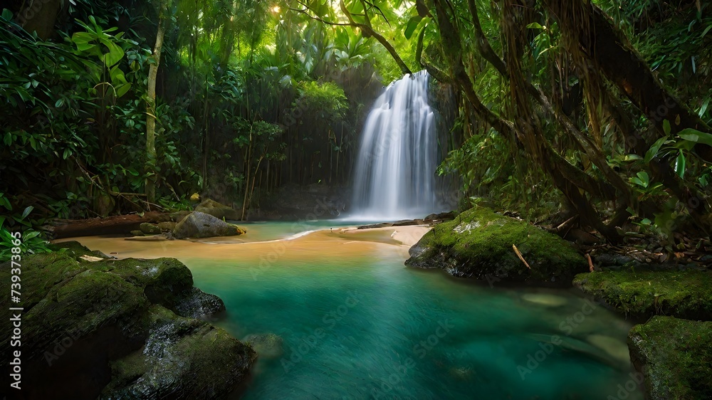 waterfall background very cool waterfall background very cool