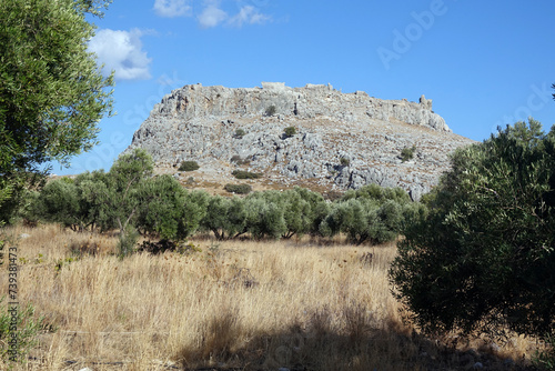 Festung Feraklos bei Charaki auf Rhodos photo