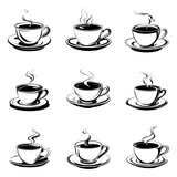coffee cup icon , vector illustration