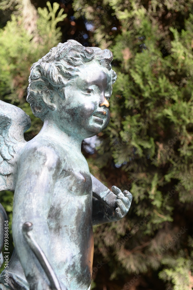 Sculpture of Cupid in Aivazovskoye Park, Partenit, Crimea
