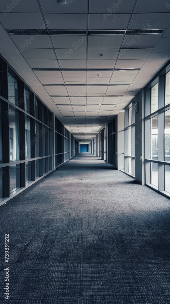 An empty office building an eerie reminder of massive layoffs An empty office building an eerie reminder of massive layoffs