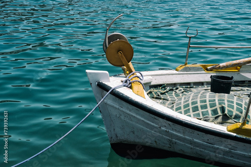 Close up of a small fishing boat © Lucia Tieko