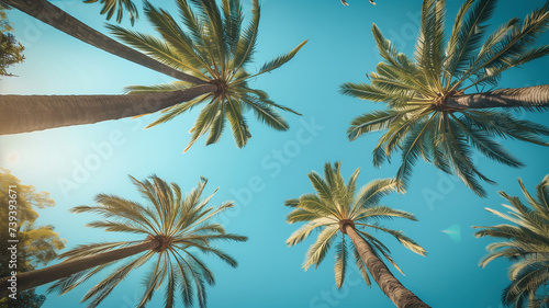 palms from below 