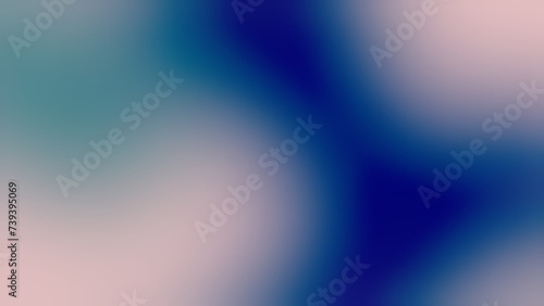 Blue, Pink, Black abstract soft poster background, vibrant color wave, noise texture cover header design. 