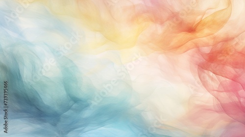 A captivating digital background design featuring an abstract fusion of watercolor brushstrokes and pastel colors, creating an artistic and visually engaging backdrop