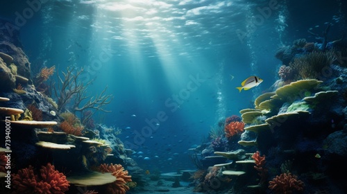 coral reef and fishes © fajar