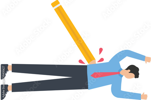 Murder and crime, Criminal violence, Guilty innocent crime scene analysis concept,
