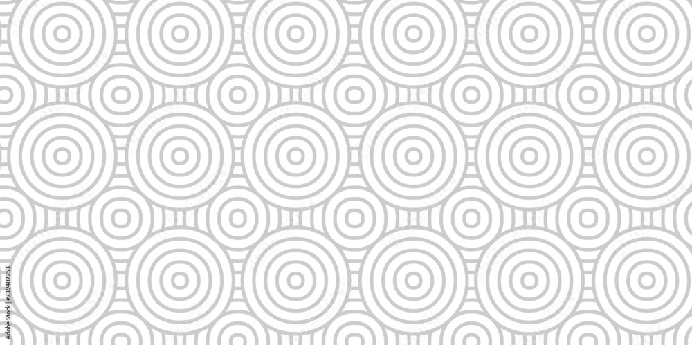Overlapping pattern Modern diamond geometric waves spiral pattern abstract circle wave lines. gray seamless tile stripe geomatics overlapping create retro square line backdrop pattern background. 