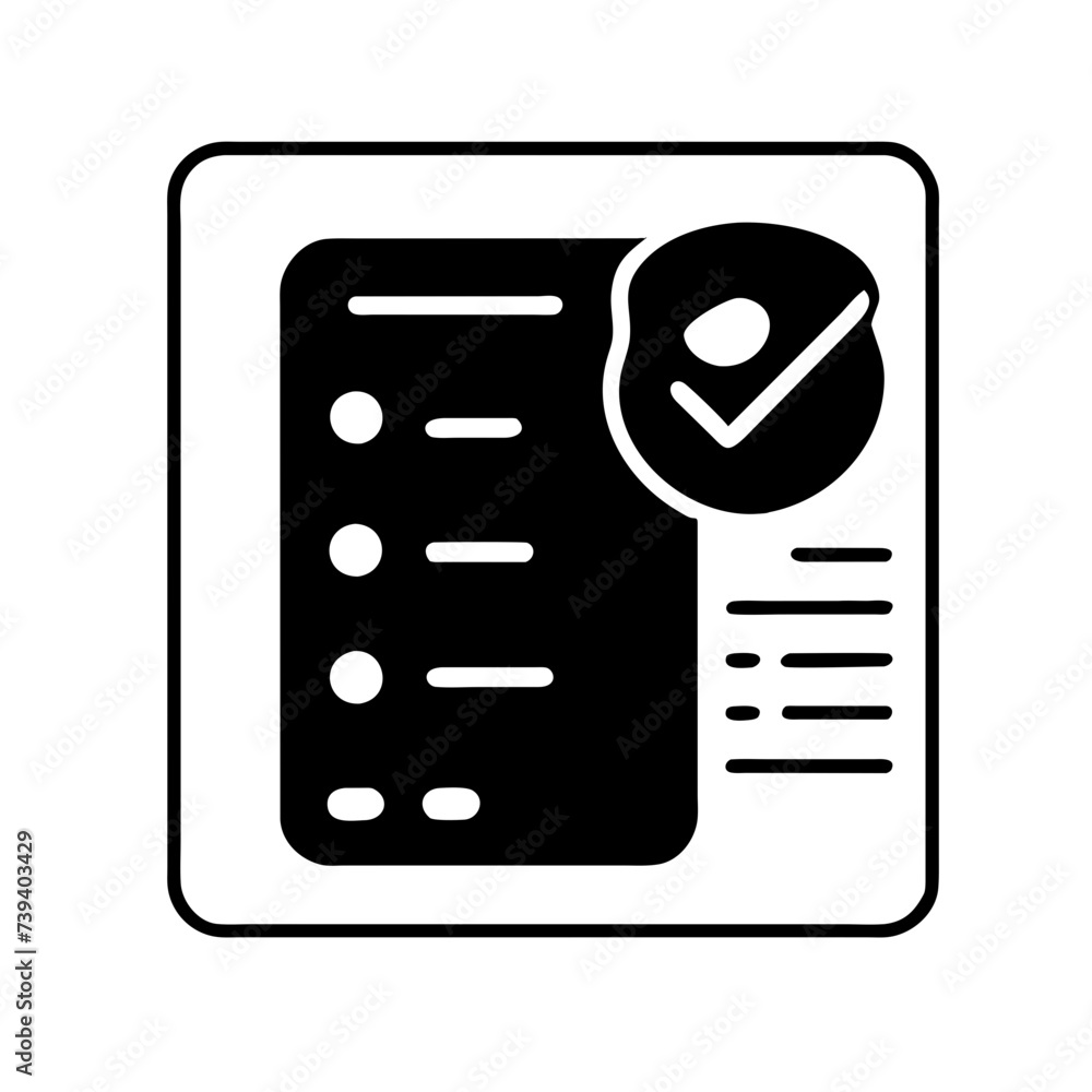 Check Mark Icon: Vector Illustration of a Tick Symbol, Perfect for Various Applications. Check Mark Icon: Vector Illustration of a Tick Symbol, Perfect for Various Applications.