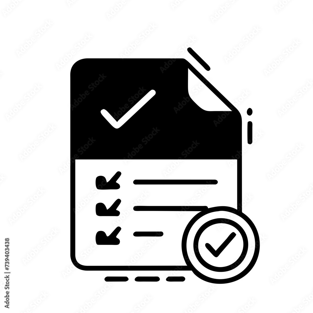 Check Mark Icon: Vector Illustration of a Tick Symbol, Perfect for Various Applications. Check Mark Icon: Vector Illustration of a Tick Symbol, Perfect for Various Applications.