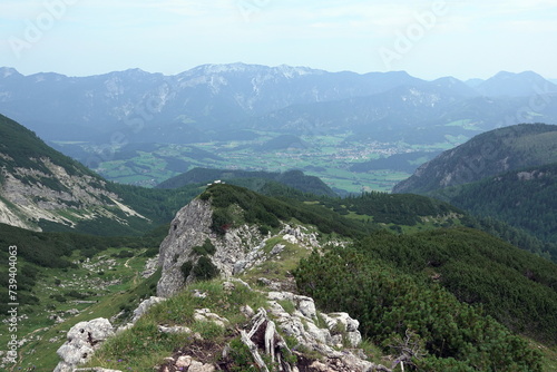 Aussicht von der Roten Wand an der Wurzeralm photo