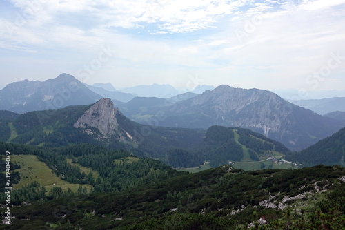 Aussicht von der Roten Wand an der Wurzeralm photo