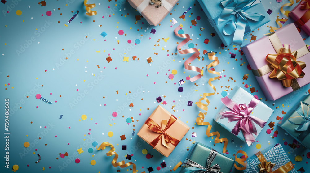 colorful gifts from above colorful gifts from above