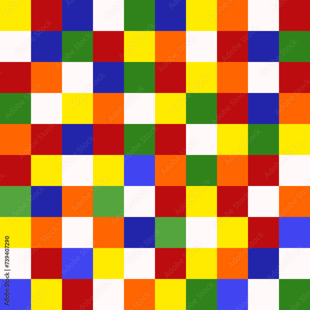 Rubik's Cube background in the 90s style. Rubik's Cube background in the 90s style.