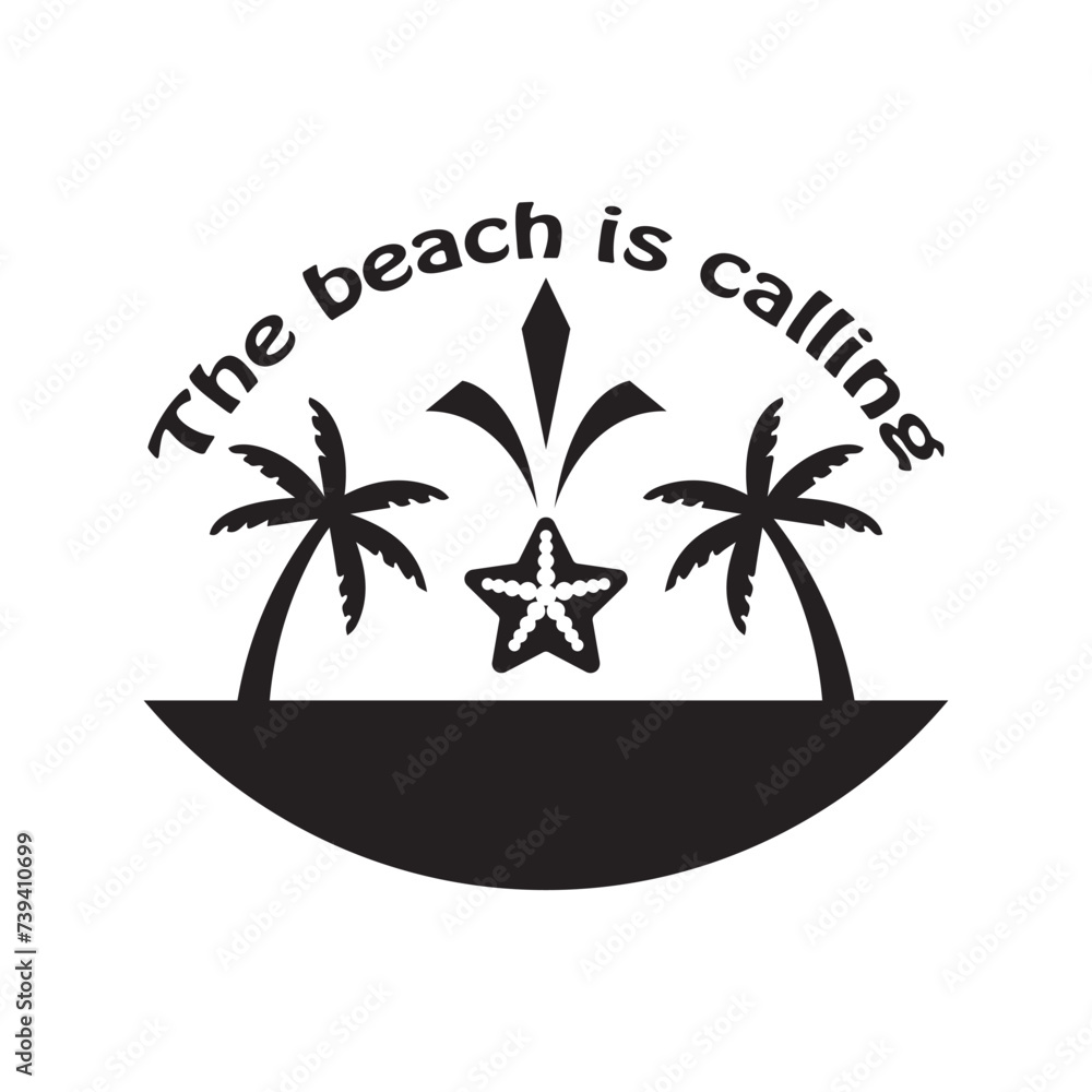 the beach is calling