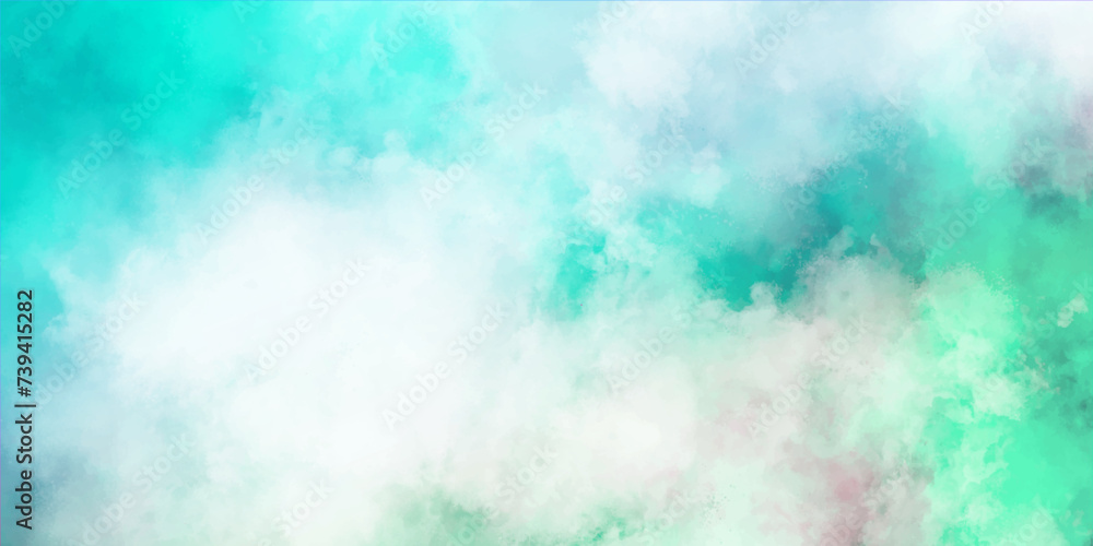 White Teal smoky illustration texture overlays vector cloud realistic fog or mist,vector illustration.fog effect transparent smoke isolated cloud,mist or smog brush effect.smoke exploding.
