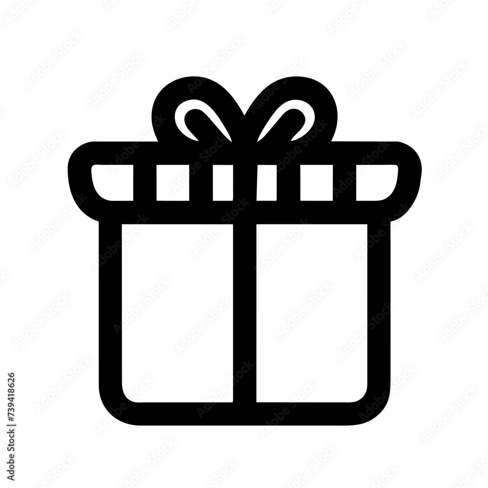 Gift, Gift Box Icon, Present Gift Box Icon: Vector Isolated Illustrating the Joy of Christmas Giving. Design for Surprise Presents Gift, Gift Box Icon, Present Gift Box Icon: Vector Isolated Illustrating the Joy of Christmas Giving. Design for Surprise Presents