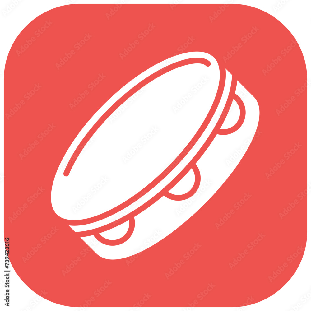 Tambourine Icon Tambourine Icon