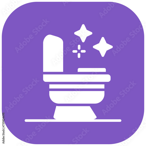 Cleaning Bathroom Icon