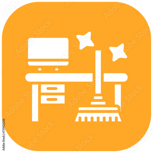 Cleaning Office Icon