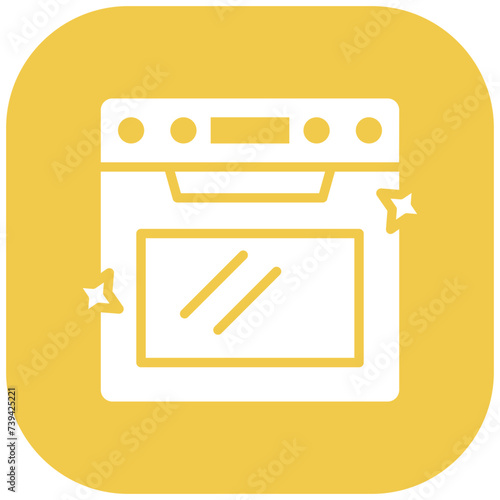 Cleaning Oven Icon
